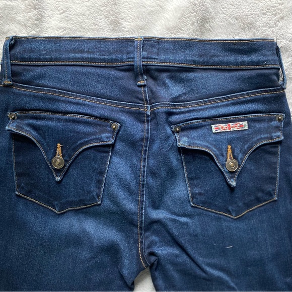Hudson - Dark-Wash, Ankle Skinny Jeans - Size 27 - Picture 3 of 6